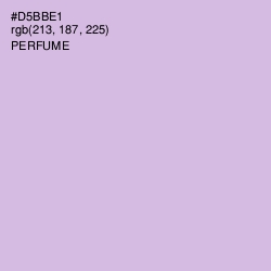 #D5BBE1 - Perfume Color Image