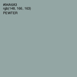 #94A6A3 - Pewter Color Image