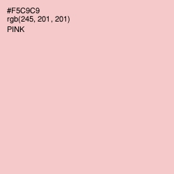 #F5C9C9 - Pink Color Image
