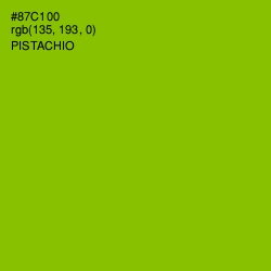 #87C100 - Pistachio Color Image