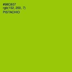 #98C807 - Pistachio Color Image