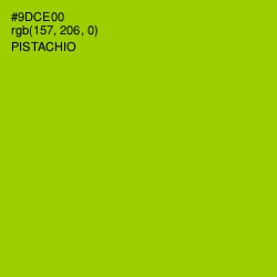 #9DCE00 - Pistachio Color Image
