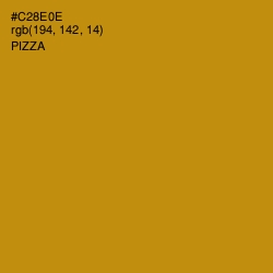 #C28E0E - Pizza Color Image