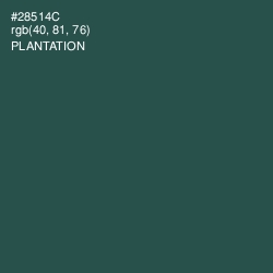 #28514C - Plantation Color Image