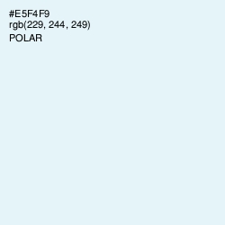 #E5F4F9 - Polar Color Image
