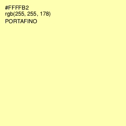 #FFFFB2 - Portafino Color Image