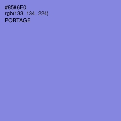 #8586E0 - Portage Color Image