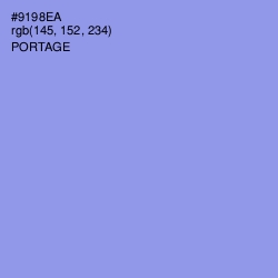 #9198EA - Portage Color Image