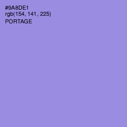 #9A8DE1 - Portage Color Image