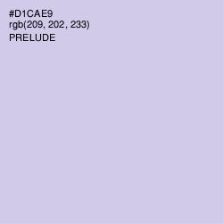 #D1CAE9 - Prelude Color Image