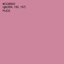 #CC859D - Puce Color Image