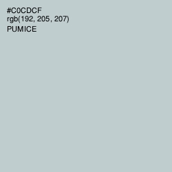 #C0CDCF - Pumice Color Image