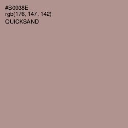 #B0938E - Quicksand Color Image