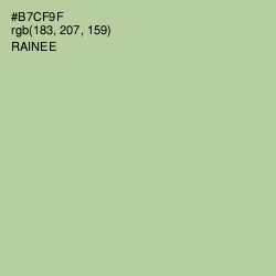 #B7CF9F - Rainee Color Image