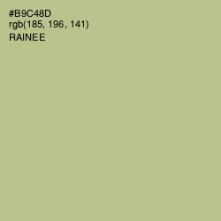 #B9C48D - Rainee Color Image