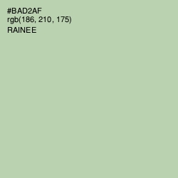 #BAD2AF - Rainee Color Image