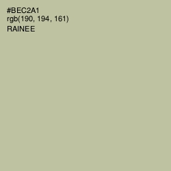 #BEC2A1 - Rainee Color Image