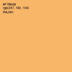 #F7B668 - Rajah Color Image
