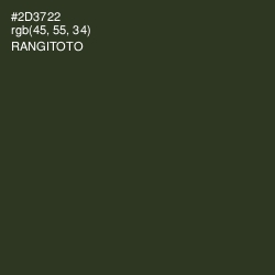 #2D3722 - Rangitoto Color Image