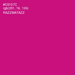 #C9107C - Razzmatazz Color Image