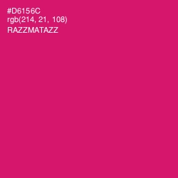 #D6156C - Razzmatazz Color Image