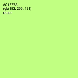 #C1FF83 - Reef Color Image