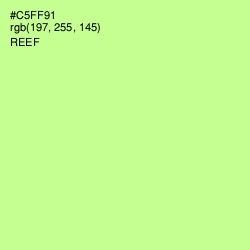 #C5FF91 - Reef Color Image