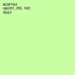 #C9FFA2 - Reef Color Image