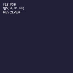#221F38 - Revolver Color Image