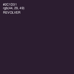 #2C1D31 - Revolver Color Image