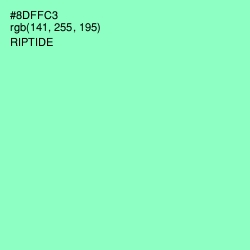 #8DFFC3 - Riptide Color Image