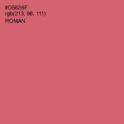 #D5626F - Roman Color Image