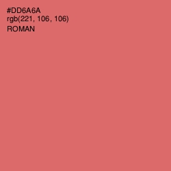 #DD6A6A - Roman Color Image