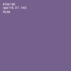 #76618E - Rum Color Image