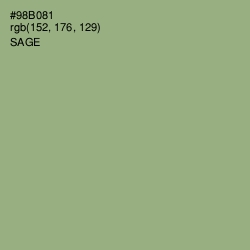 #98B081 - Sage Color Image