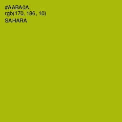 #AABA0A - Sahara Color Image