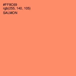 #FF8C69 - Salmon Color Image