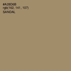 #A28D6B - Sandal Color Image