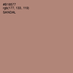 #B18577 - Sandal Color Image