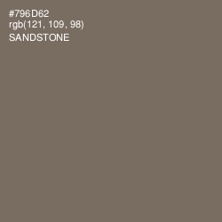 #796D62 - Sandstone Color Image