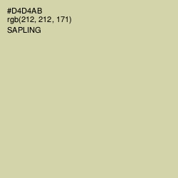 #D4D4AB - Sapling Color Image