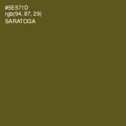 #5E571D - Saratoga Color Image