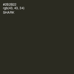 #2B2B22 - Shark Color Image