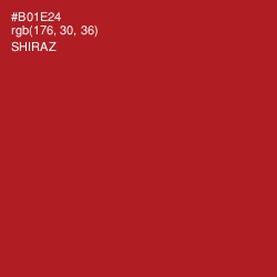 #B01E24 - Shiraz Color Image