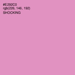 #E292C0 - Shocking Color Image