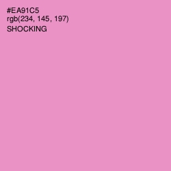#EA91C5 - Shocking Color Image