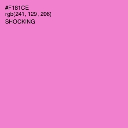 #F181CE - Shocking Color Image