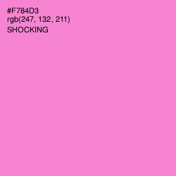 #F784D3 - Shocking Color Image