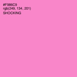 #F986C9 - Shocking Color Image
