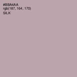 #BBA4AA - Silk Color Image